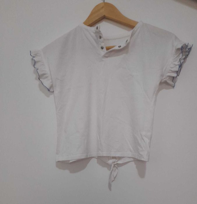 T-shirt com flores