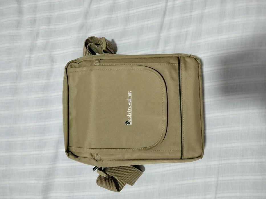 Bolsa bege Oasis Travel grande