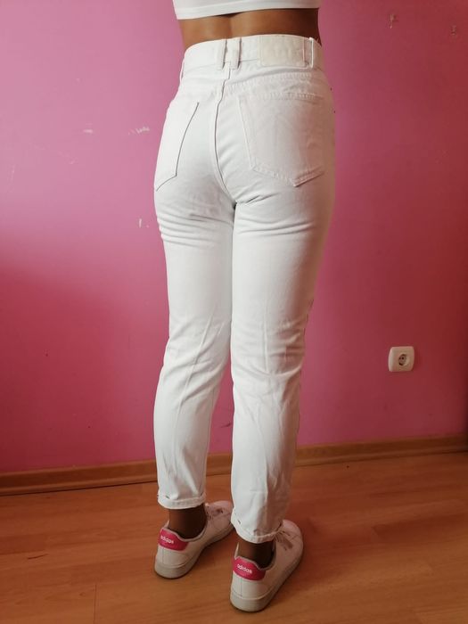 Calças de ganga branca - Pull&Bear