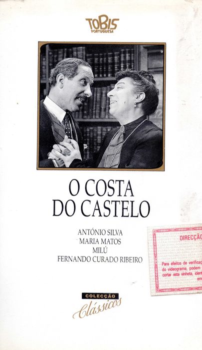 Filmes VHS - CLÁSSICOS PORTUGUESES - Anos 30 e 40 do Séc. XX