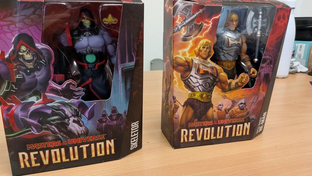 Pack de Figuras He-Man Masterverse Novas e Seladas