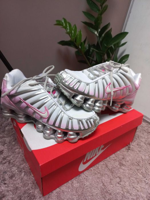 Nike Shox TL – biało-różowy gradient buty damskie | rozmiar 38
