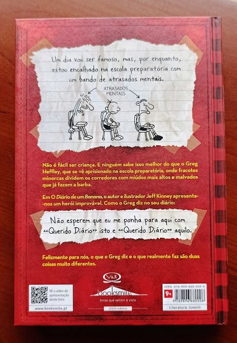 O diário de um banana - Jeff Kinney - vol1 - Portes incluídos