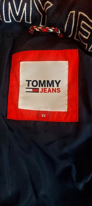 Męska,  młodzieżowa kurtka puchowa Tommy Hilfiger