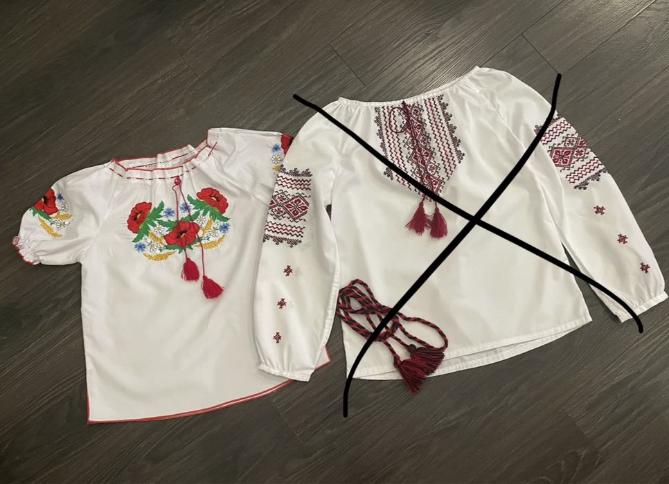 Вишиванки для дівчинки