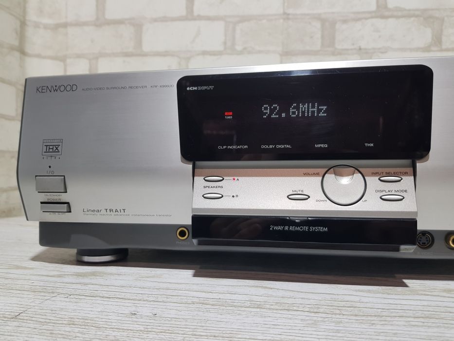 Флагман! 5.1 AV ресивер KENWOOD KRF-X9992d, *5x130 Вт, б/у з Німеччини