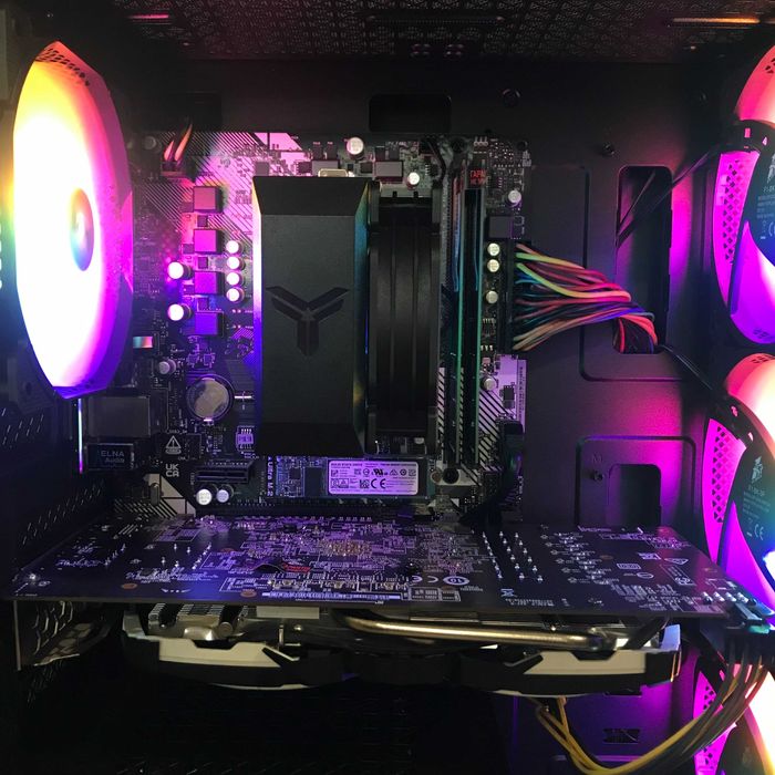 ПК FIREBASE Ryzen 5 2600/16Gb/120SSD+500HDD/RX580-8Gb ГАРАНТІЯ