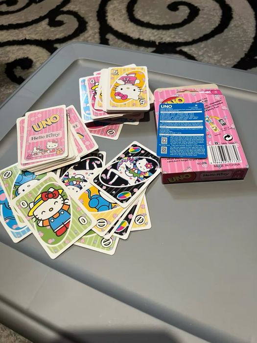 Настільна гра/набір карток UNO/уно Hello Kitty/хеллоу кіті