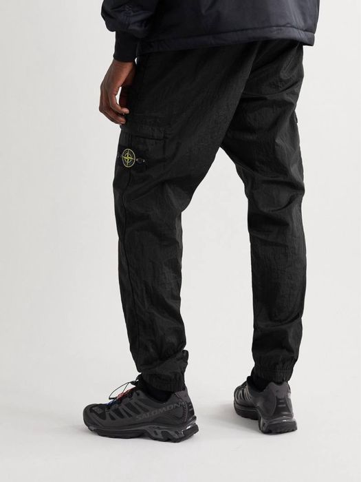 Нейлоновые карго Stone Island (штаны Nylon Metal)