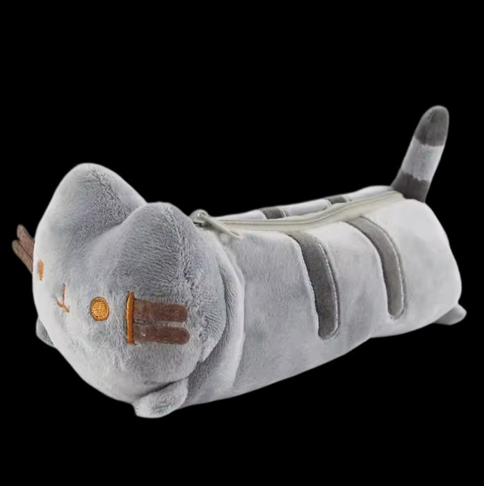 мягкий пенал 2 вида  пушин кет pusheen cat pushen