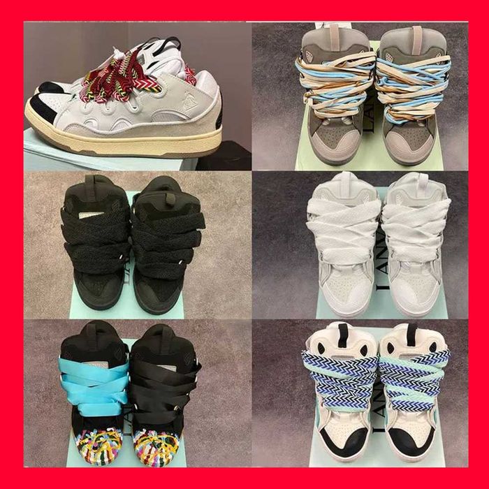 НА РУКАХ‼️Кросівки Lanvin Curb, ланвін курб/ 36–46