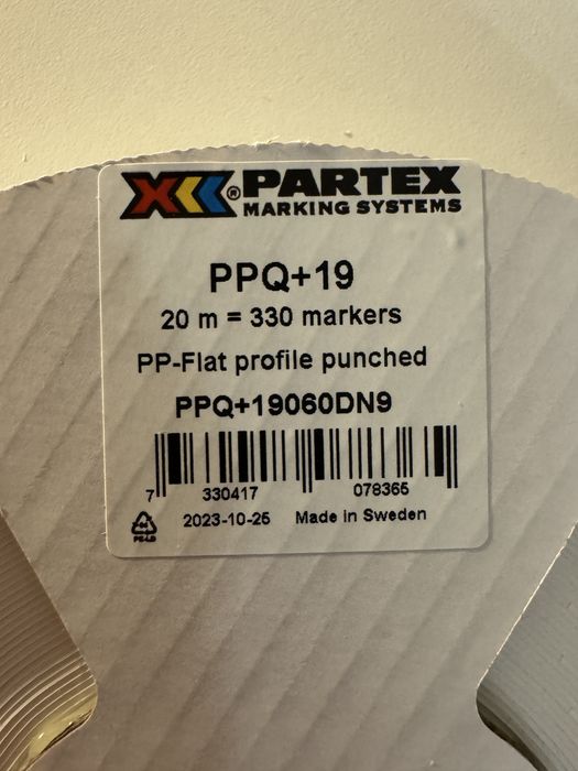 Partex Ppq+19 60 mm Biały