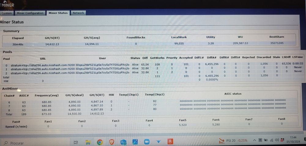 Antminer S9 como nova, fonte 1800w