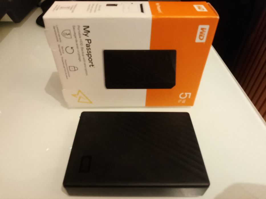 WD My Passport 5TB – Disco Externo USB