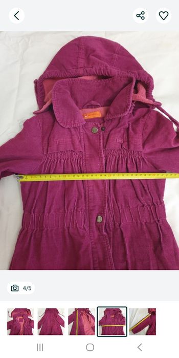 Пальто куртка на дівчинку