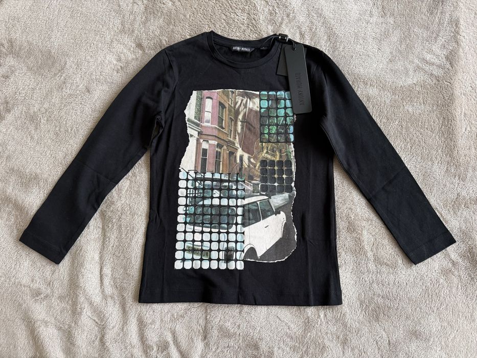 Реглан чорний 98-104 (4р) ANTONY MORATO