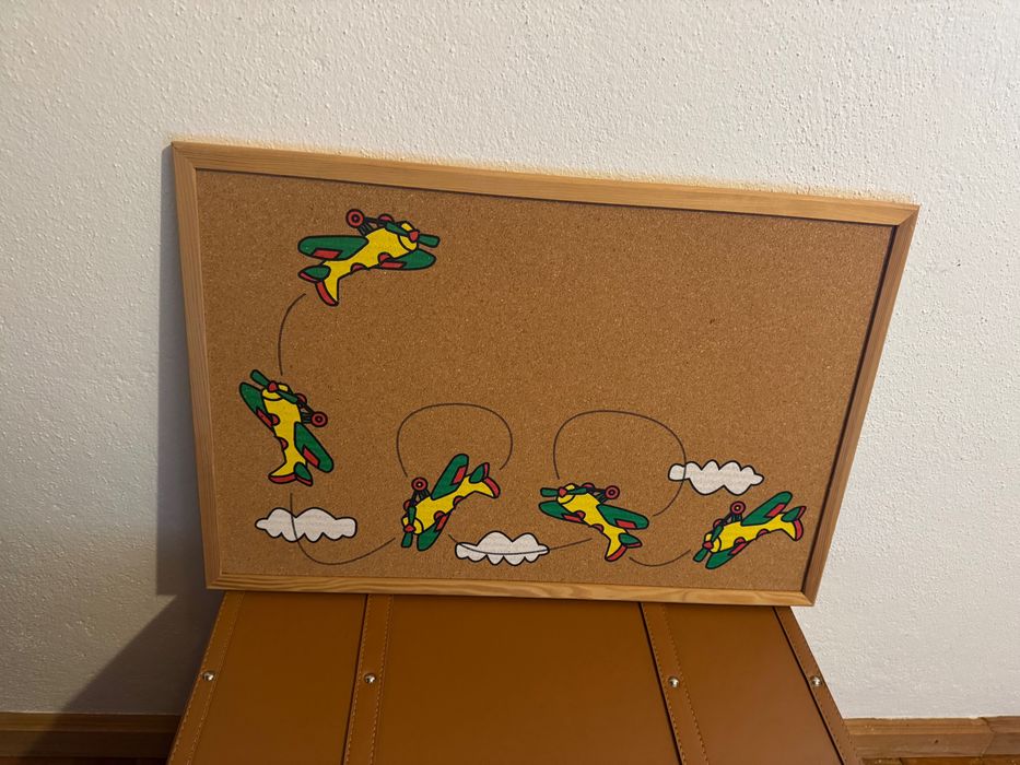 Quadro de cortiça criança
