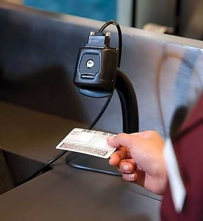 Сканер для кассы штрих код DS457-HD USB Zebra Motorolla