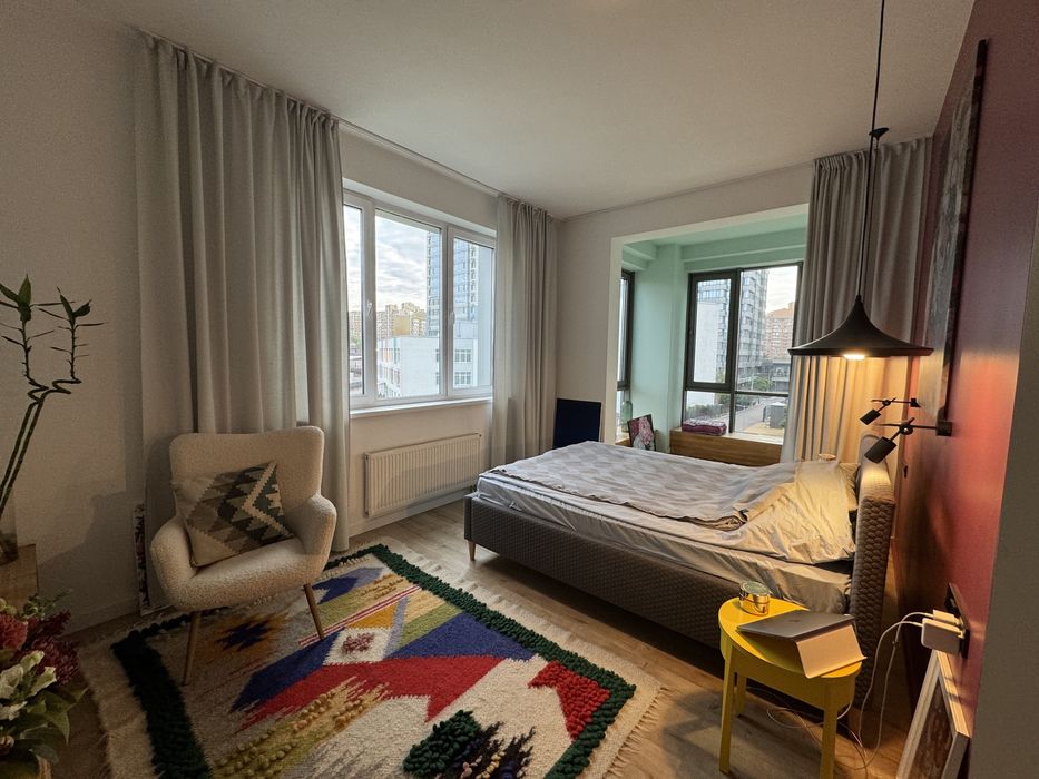 Рівер стоун‼️ квартира 64.4м2 з панарамними вікнами Трускавецька 4Б