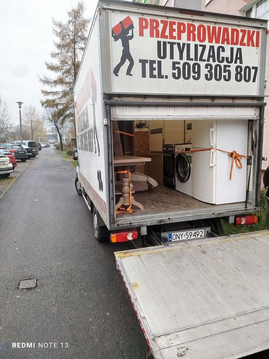 Przeprowadzki -transport -utylizacja gratów