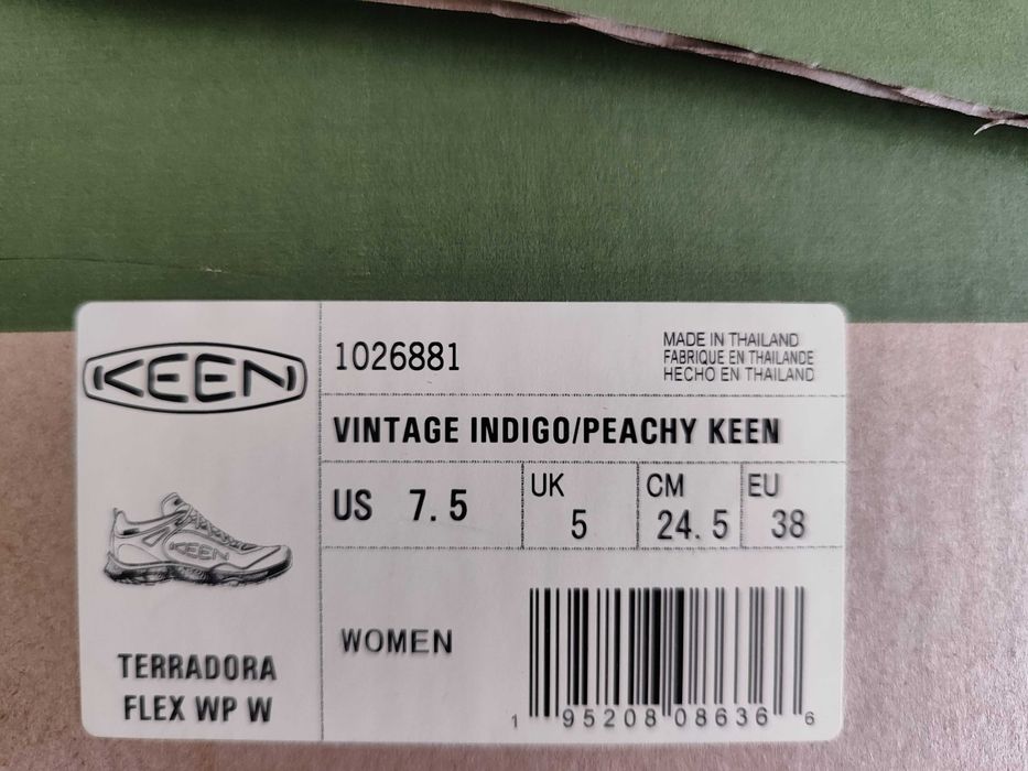 Buty trekkingowe Keen Terradora Flex Wp Indigo/Peachy