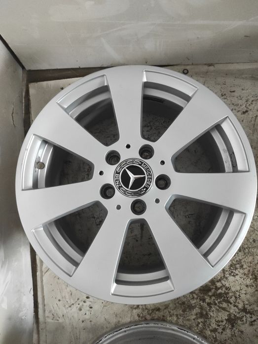 277 Felgi aluminiowe ORYGINAŁ MERCEDES R 16 5x112 otwór 66,6
