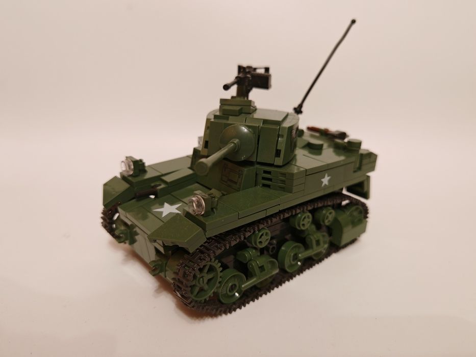 Czołg M3 Stuart klocki Cobi chiński