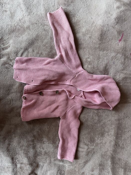 В'язана кофта / кардиган з капюшоном LC Waikiki Baby Organic Cotton — 12-18 м (80-86 см)