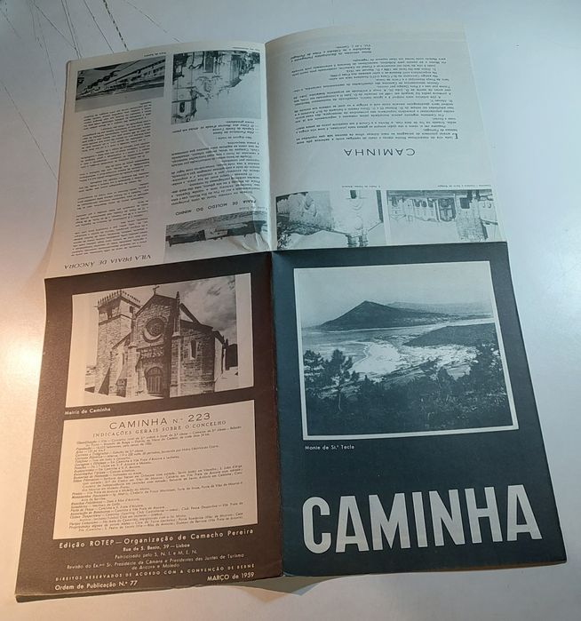 Caminha - Roteiro ROTEP | Incluí Mapa Desdobrável