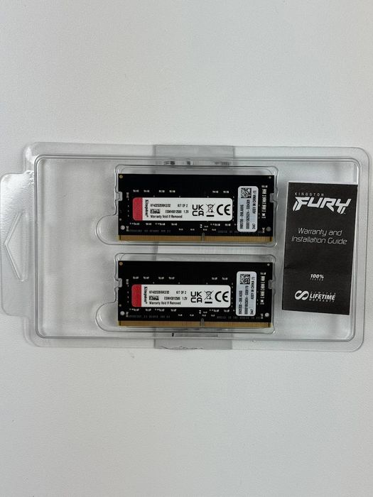 Оперативна пам'ять Kingston FURY Impact DDR4 SODIMM 2x16GB 3200MHz