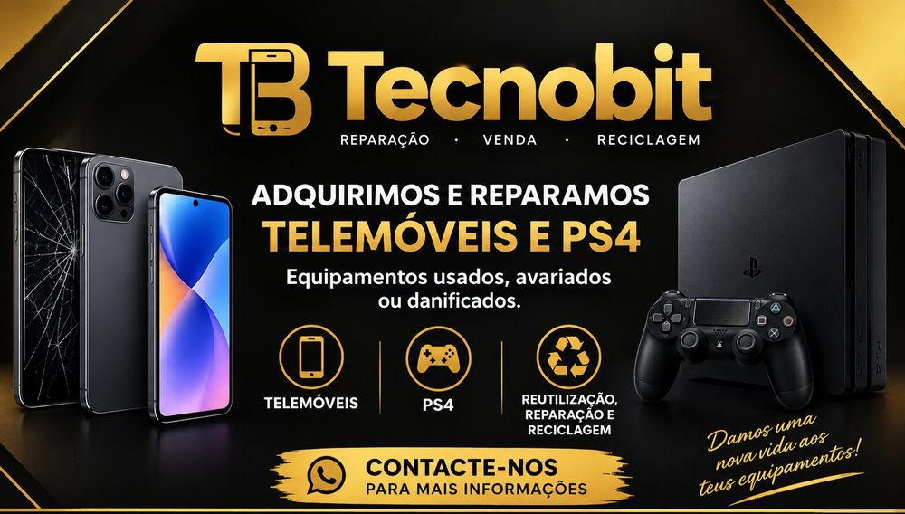 iPhone/Samsung — Aquisição e Reparação de Telemóveis e PS4