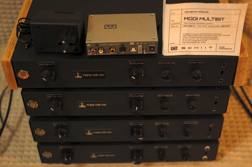 ЦАП мультибітний і ламповий Schiit Modi Multibit / R2R Tube HI-RES DAC