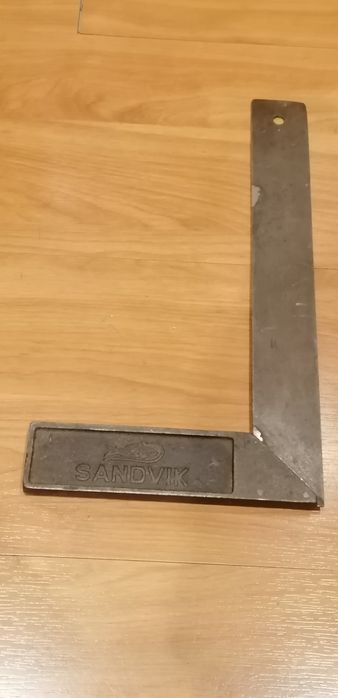 Esquadro carpinteiro antigo sandvik