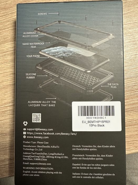 Sprzedam nowe pancerne etui do Iphone 15 pro