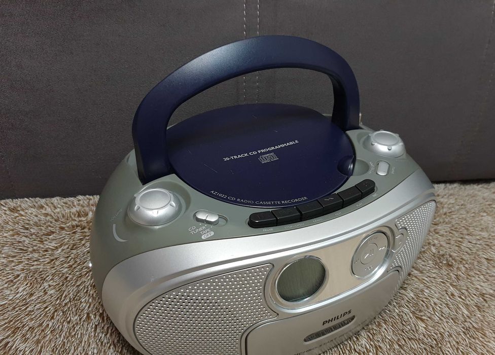 Магнітола (Бумбокс) Philips AZ1022 — Шикарний стан\ Привезена з Англії