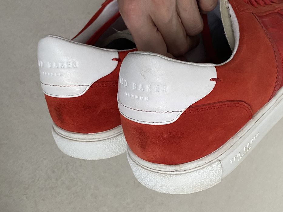 Ted Baker buty męskie 45 czerwone skóra naturalna