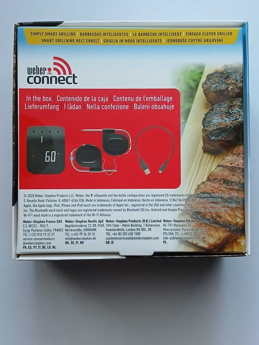 Termometr Weber Connect Smart Grilling Hub*nowy*oryginał