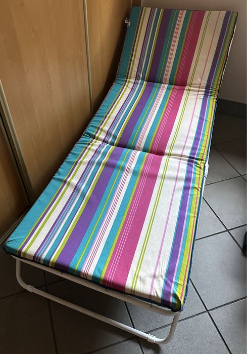 Leżak ogrodowy/łóżko polowe - 2 sztuki