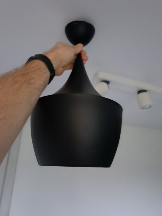 Lampa bliko czarno złota light presttige plus żarówka glamur