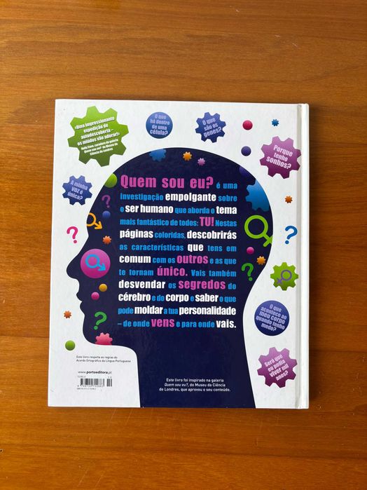 Livro "Quem sou eu?" - sobre a mente humana