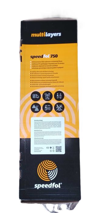 Speedfol folia do sianokiszonki mocna i wytrzymała, folia 750