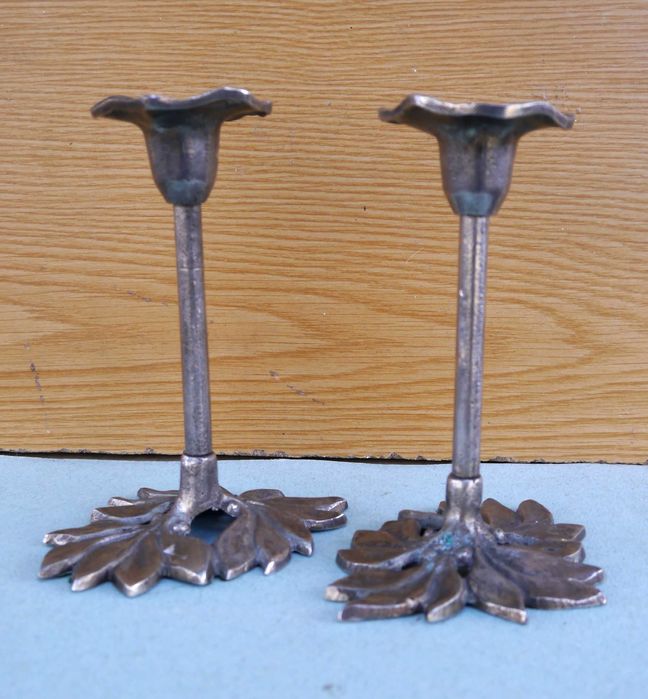 Подсвечники латунные