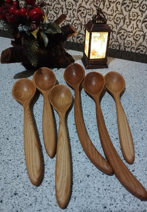 Посуд з дерева. Ручна работа!