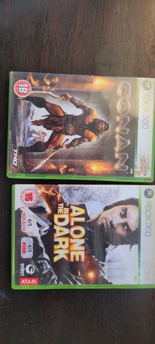 Gry xbox 360. Conan i Alone in the dark. Opis!