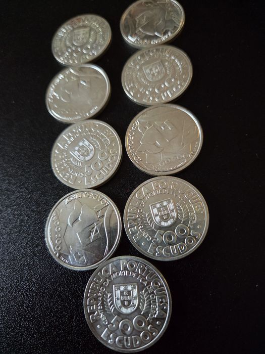 Moedas comemorativas  de 500$00