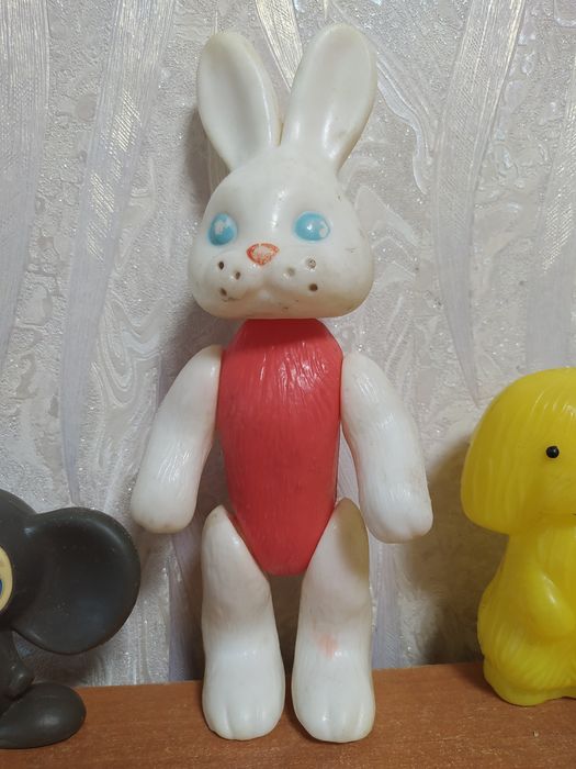 Детские пластмассовые игрушки СССР.