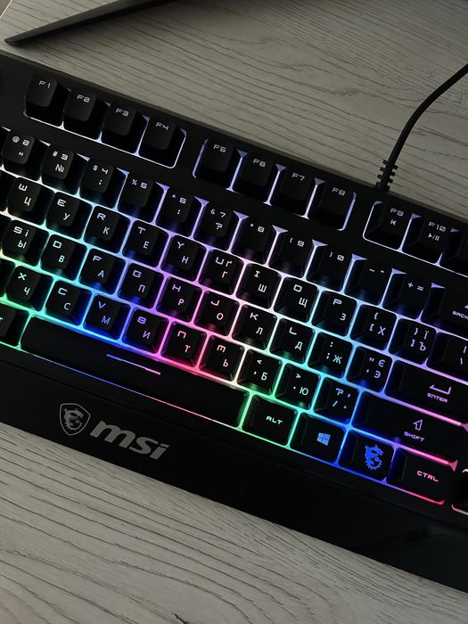 Клавіатура ігрова MSI Vigor GK20 UA USB