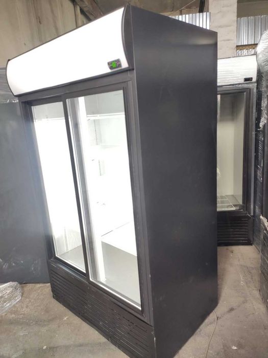 Холодильна шафа вітринна Klimasan S1300 Світло-сірий. Гарантія 2міс!