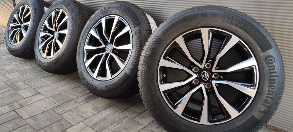 Koła Zimowe Alufelgi 5x114,3 Toyota Highlander 235/65 R18 110H