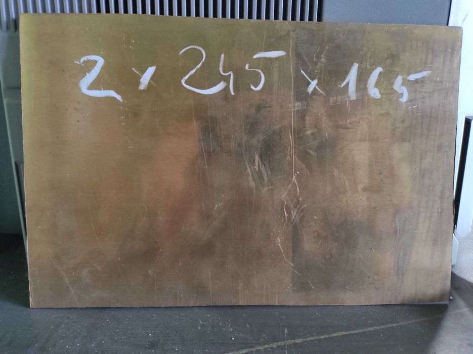 Blacha mosiężna różne formaty